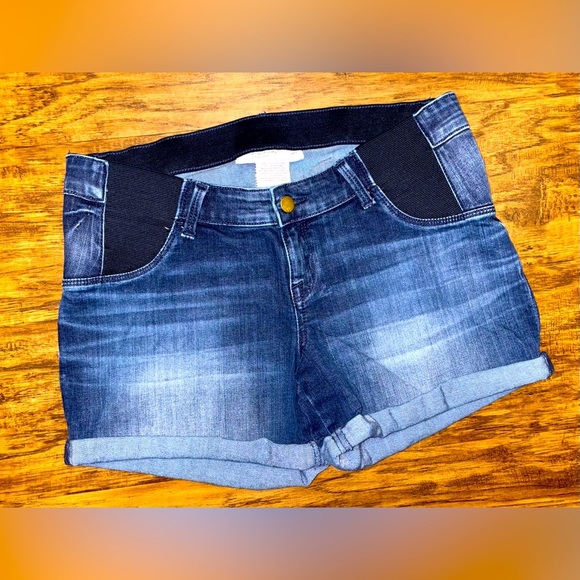 Liz Lange Maternity Midi Shorts Size Small (4/6) - Picture 1 of 7